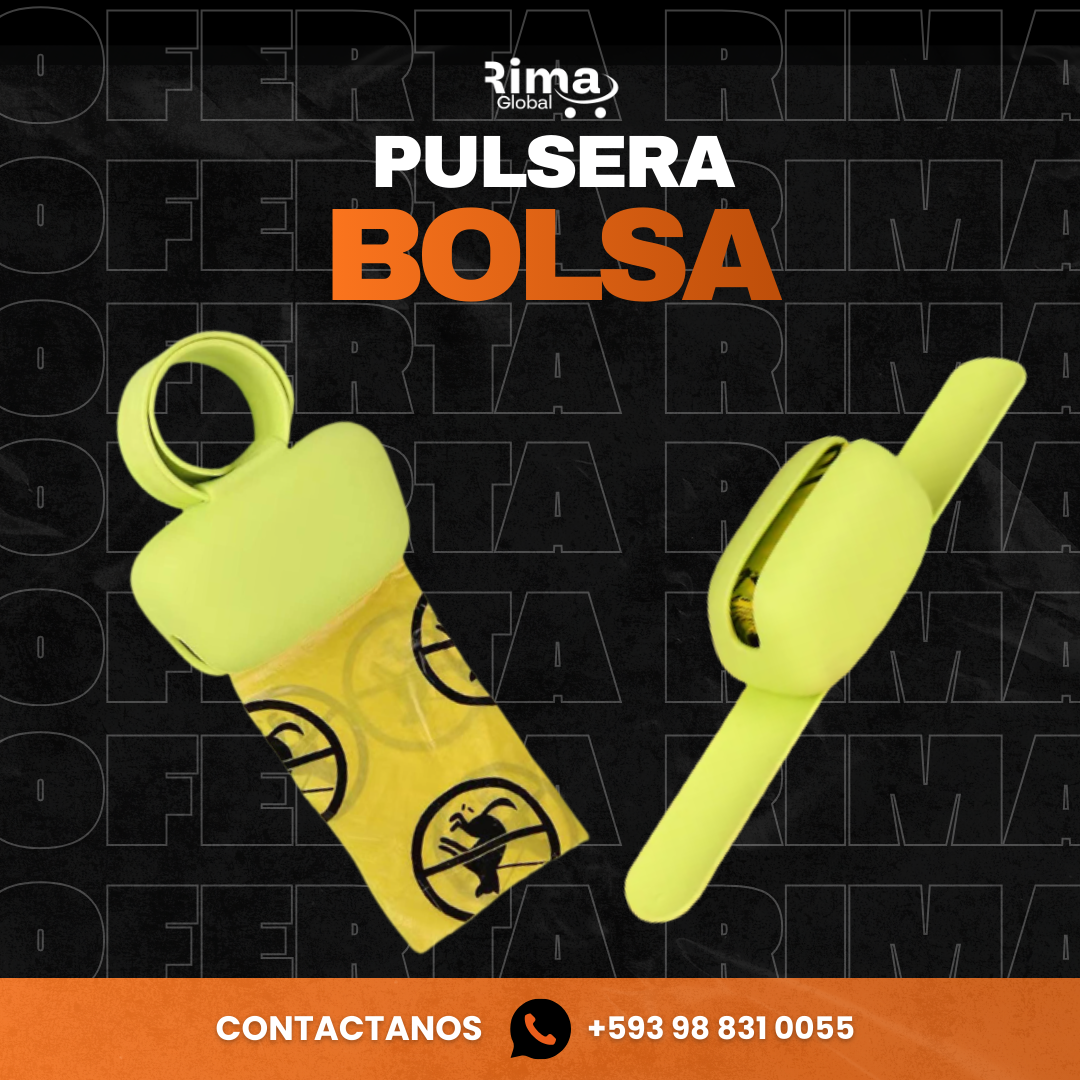PULSERA BOLSA PARA MASCOTA